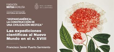 Cartel de la conferencia de las expediciones ciéntificas