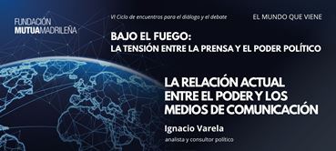 Cartel debate con Ignacio Varela
