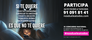 Fundación Mutua Madrileña. XI Concurso Nacional. Nos duele a todos. Ante la violencia de género. GAME OVER. Esto no es un juego.