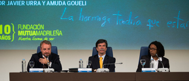 Lorenzo Cooklin, D. Javier Urra y Amuda Goueli
