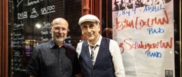 Imagen del dos pianistas de jazz