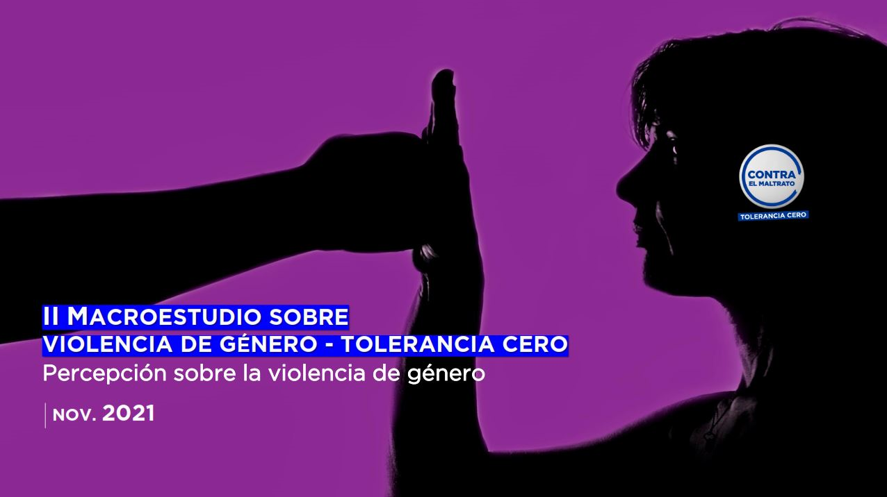 II Macroestudio sobre violencia de género - Tolerancia cero