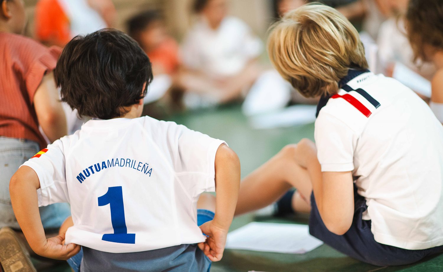 Imagen de niños en talleres infantiles de verano